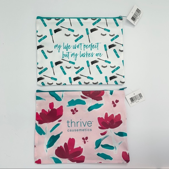 Set of 2 Thrive Cosmetic Bags 💄 - Picture 2 of 2